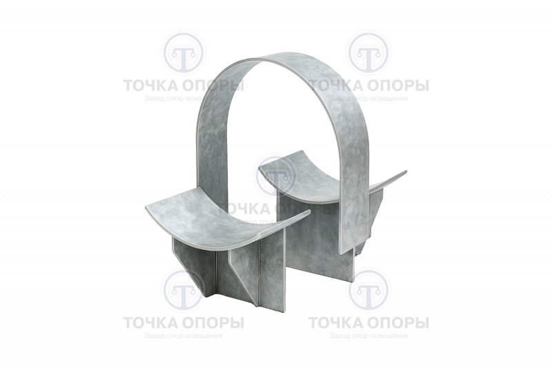 Опоры неподвижные хомутовые бескорпусные Т11.00.00.000 СБ