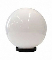 Парковый светильник НТУ 23-100-001 «Шар» ф300 опал/прозрачный ПММА Е27 Б145