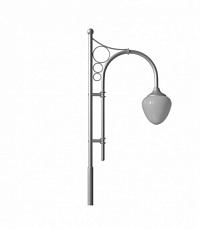 К15-1,0-0,9-1-5 подвесной однорожковый кронштейн