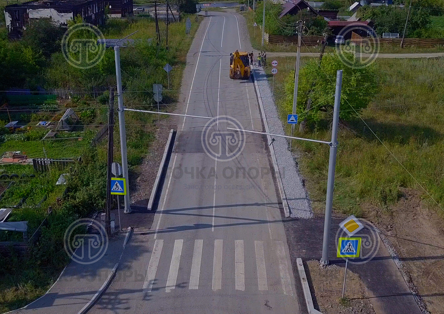 Поставка в Свердловскую область, пос. Монетный, опор  СФ-700-9,0-01-ц