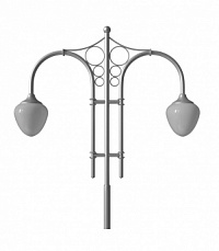 К45-1,0-1,0-1-6 подвесной двухрожковый кронштейн