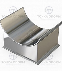 Опоры приварные скользящие и неподвижные для трубопроводов ТЭС и АЭС ОСТ 34-10-616-93