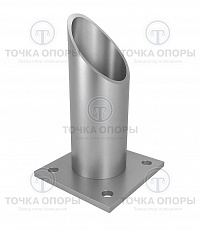 Опоры трубчатые крутоизогнутых отводов ТПР 23−09