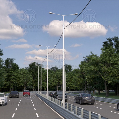 Опора освещения CФ-700-11,0-02-ц