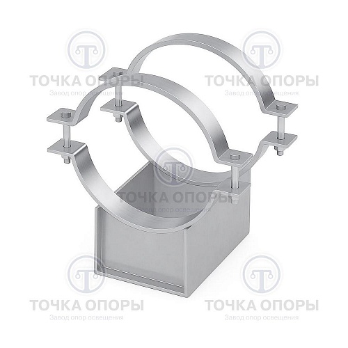 Скользящие хомутовые опоры для надземной прокладки и в канале 313.ТС-008.011