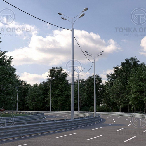 Опора освещения ОСф-0,4-9,0 в-3,0
