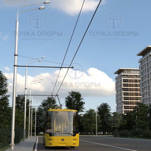 Опора контактной сети ТФГ-1000-10,0-01