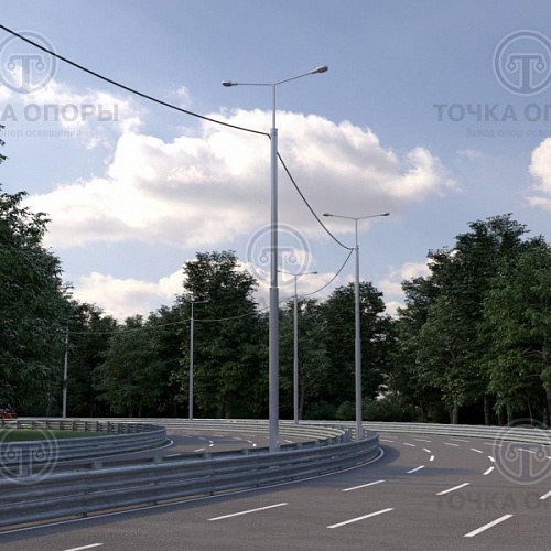 Опора освещения СП-600-11,0/13,5-01-ц